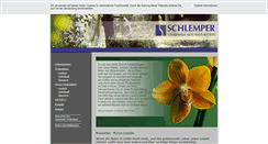 Desktop Screenshot of grabmale-schlemper.de