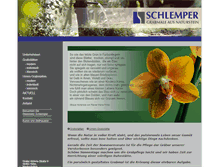 Tablet Screenshot of grabmale-schlemper.de